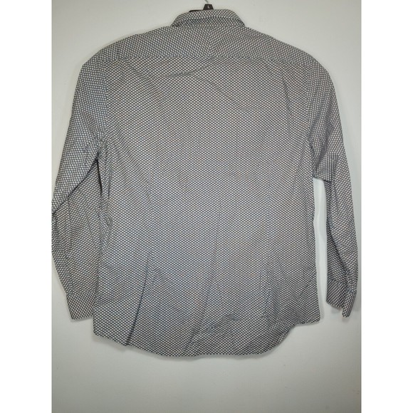 Charles Tyrwhitt Mens XLarge Weekend Extra Slim Button Up Green Eye Dot - Picture 3 of 10